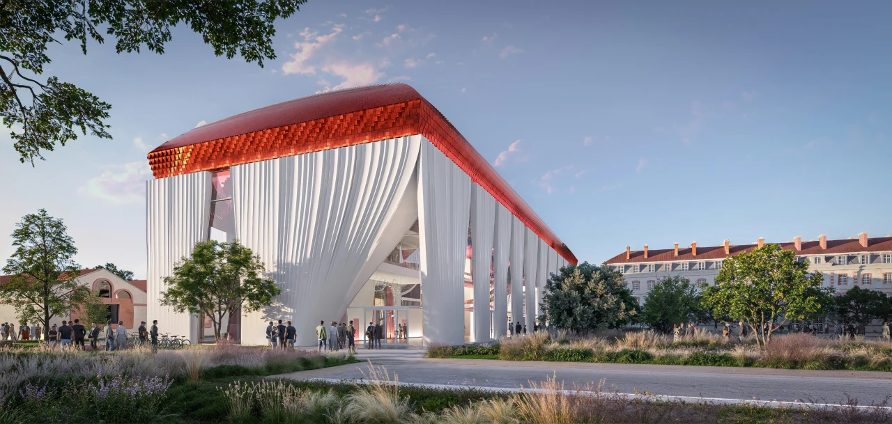 Le Nouveau bâtiment dédié aux arts du cirque