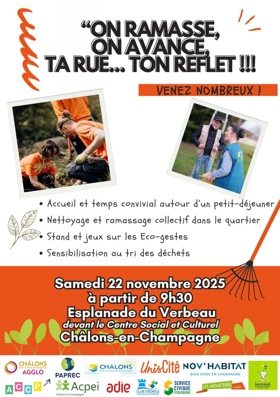 On ramasse, on avance... ta rue, ton reflet