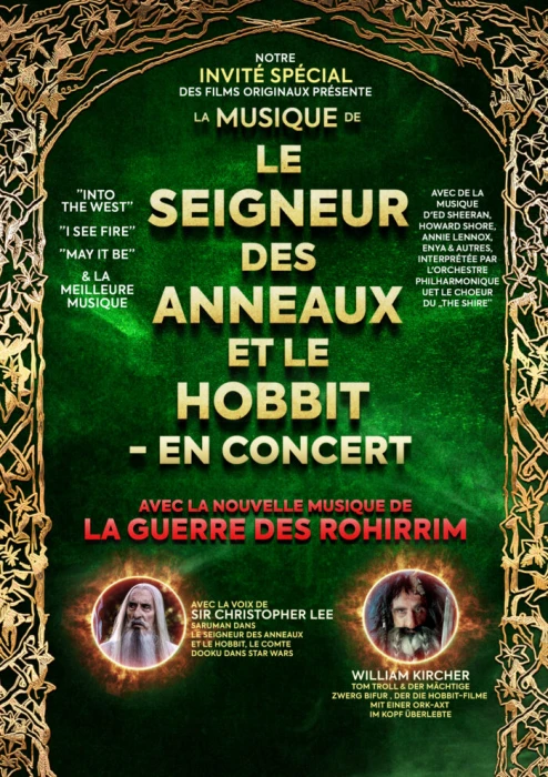 Spectacle : Le Seigneur des Anneaux & Le Hobbit