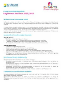 Règlement Intérieur Cme 2025 2026