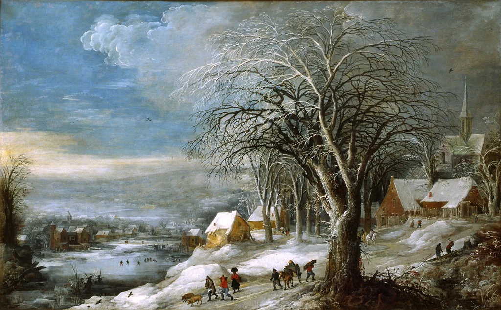 Paysage d\'hiver