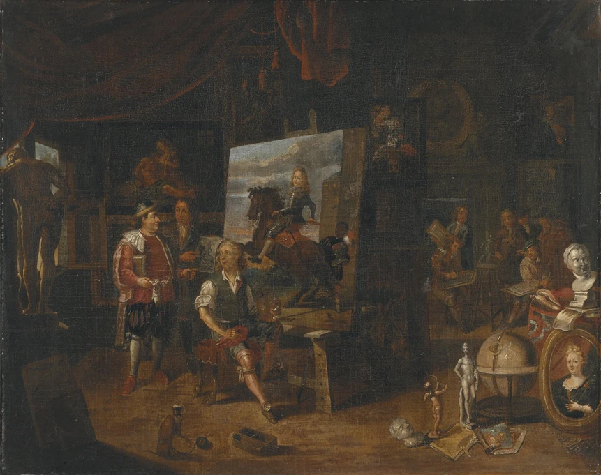 L\'atelier du peintre