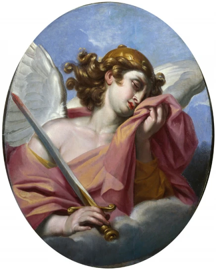 Ange tenant une épée