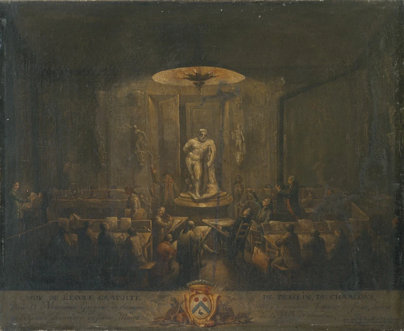 L\'école de dessin de Châlons