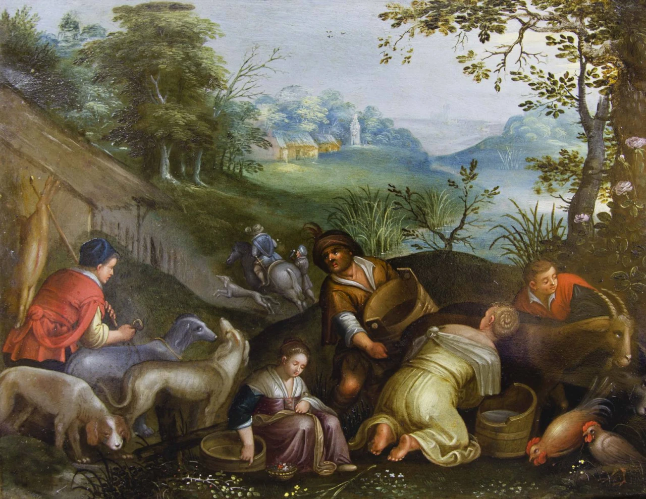 Travaux champêtres ; Le Printemps