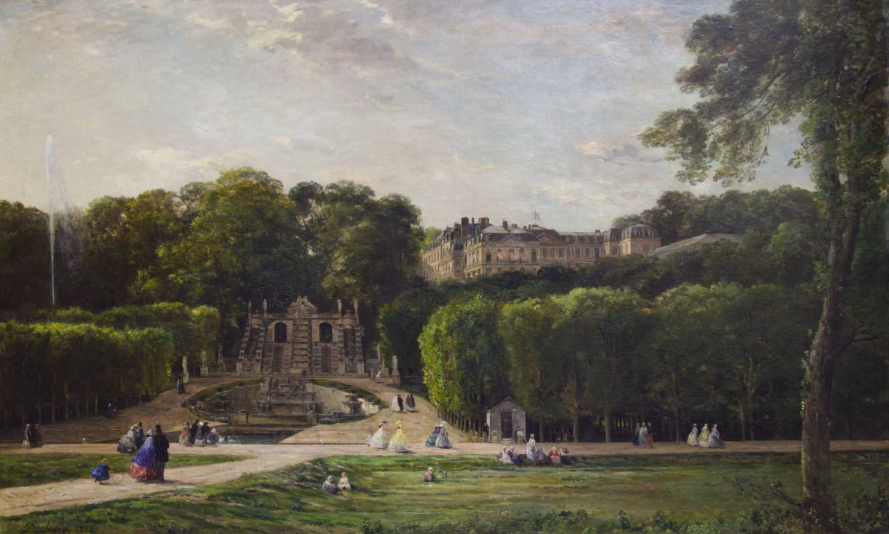 Parc du château de Saint-Cloud ; Cascade de Saint-Cloud